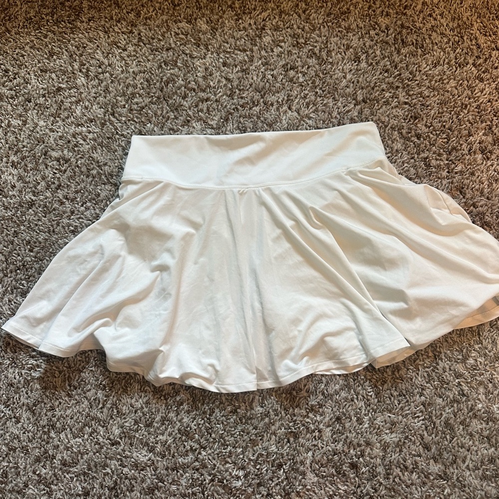H&M White Skater Skirt